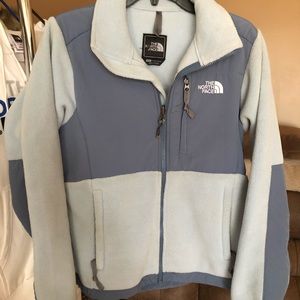Light blue North Face Denali